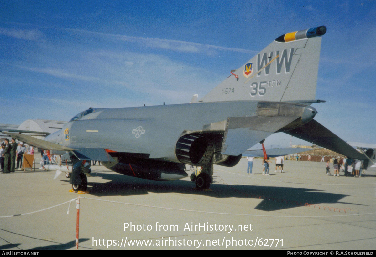 Aircraft Photo of 69-7574 / AF69-574 | McDonnell Douglas F-4G Phantom II | USA - Air Force | AirHistory.net #62771