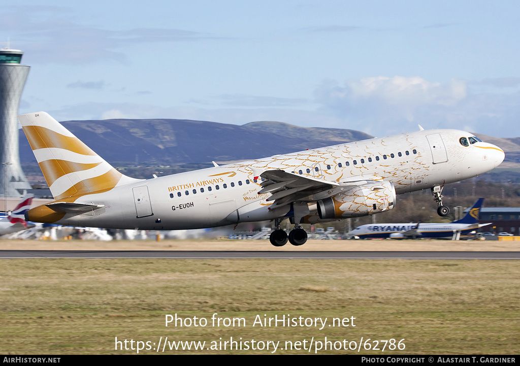 Aircraft Photo of G-EUOH | Airbus A319-131 | British Airways | AirHistory.net #62786