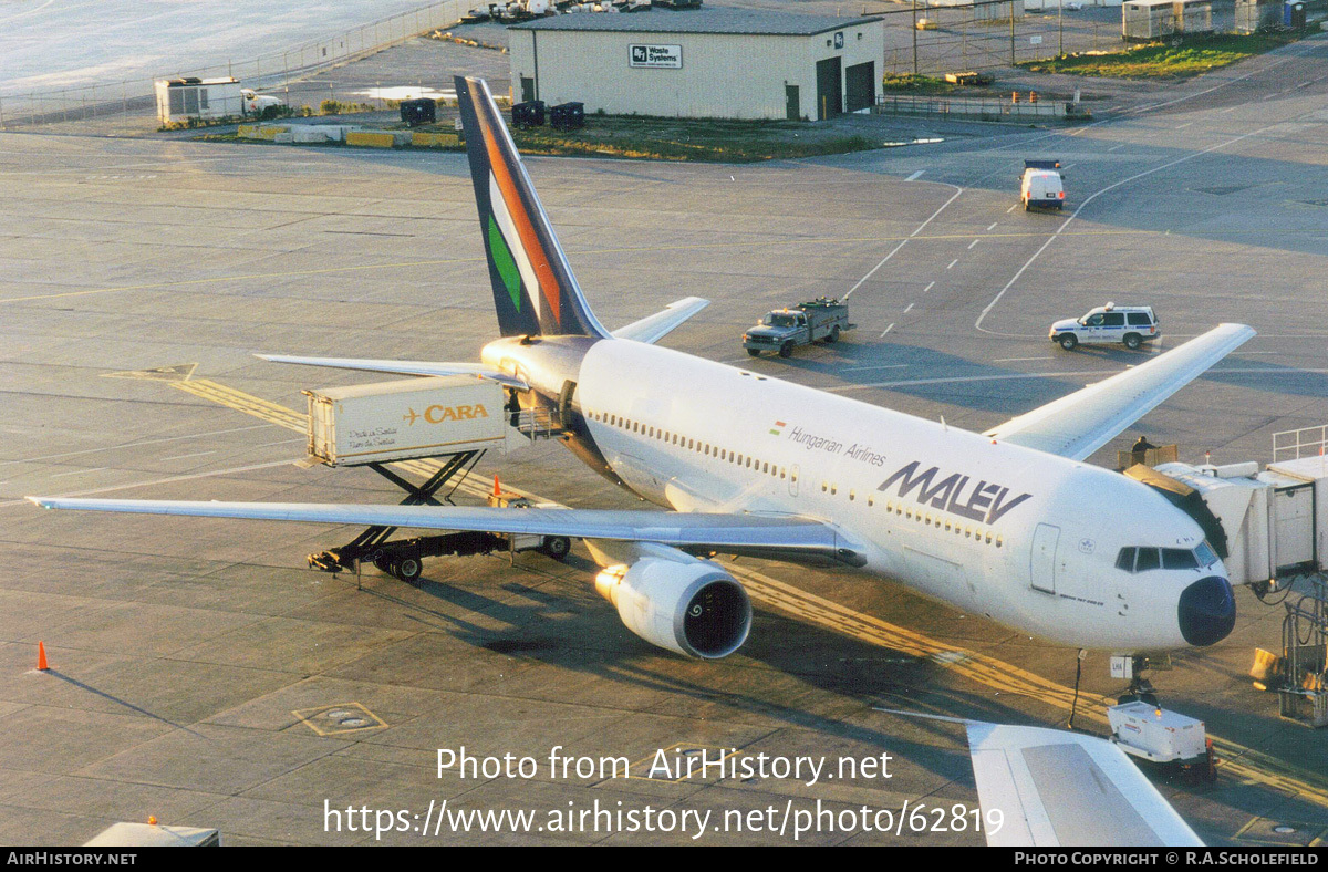 Aircraft Photo of HA-LHA | Boeing 767-27G/ER | Malév - Hungarian Airlines | AirHistory.net #62819