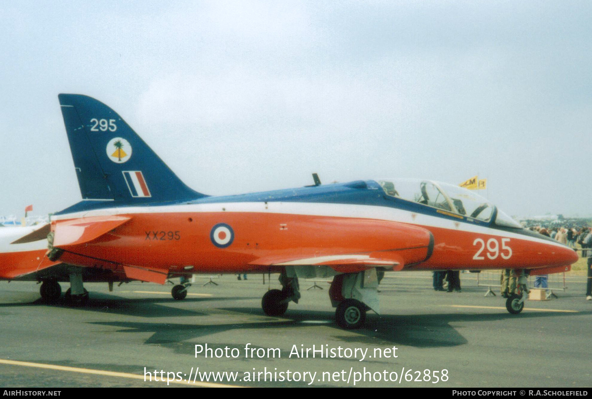 Aircraft Photo of XX295 | British Aerospace Hawk T.1 | UK - Air Force | AirHistory.net #62858