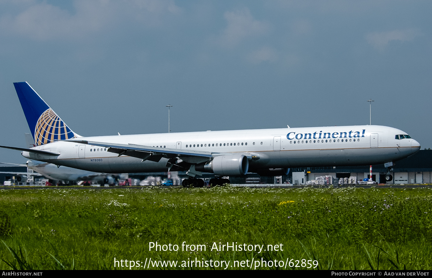 Aircraft Photo of N78060 | Boeing 767-424/ER | Continental Airlines | AirHistory.net #62859