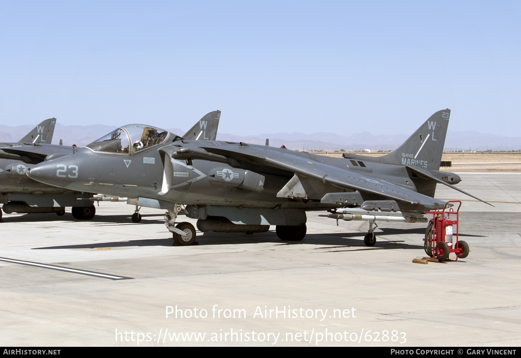 Aircraft Photo of 164148 | McDonnell Douglas AV-8B Harrier II | USA - Marines | AirHistory.net #62883