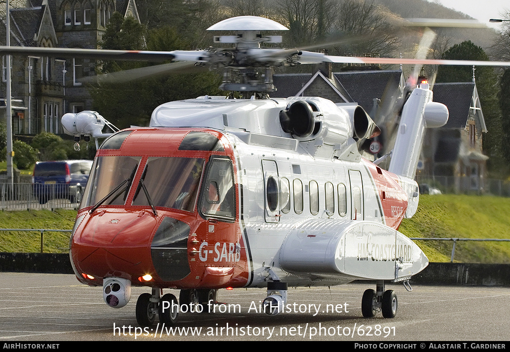 Aircraft Photo of G-SARB | Sikorsky S-92A | HM Coastguard | AirHistory.net #62891