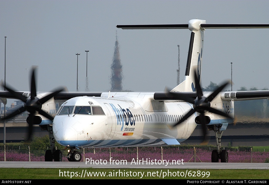 Aircraft Photo of G-JEDI | Bombardier DHC-8-402 Dash 8 | Flybe - British European | AirHistory.net #62899