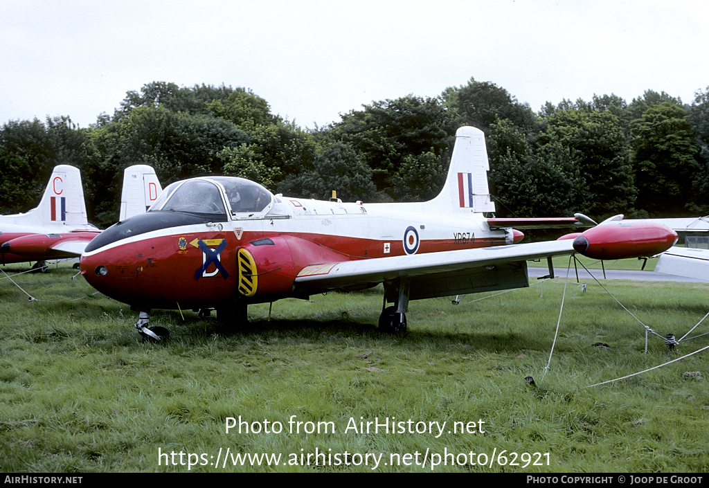 Aircraft Photo of XR674 | Hunting P.84 Jet Provost T4 | UK - Air Force | AirHistory.net #62921