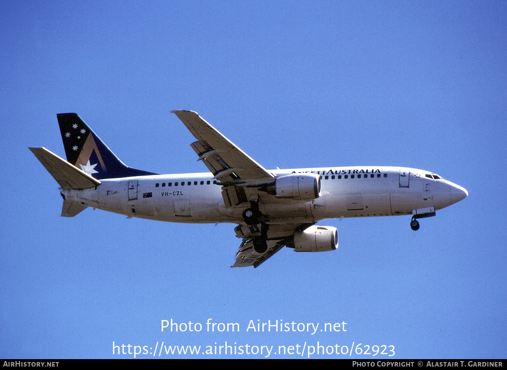 Aircraft Photo of VH-CZL | Boeing 737-377 | Ansett Australia | AirHistory.net #62923