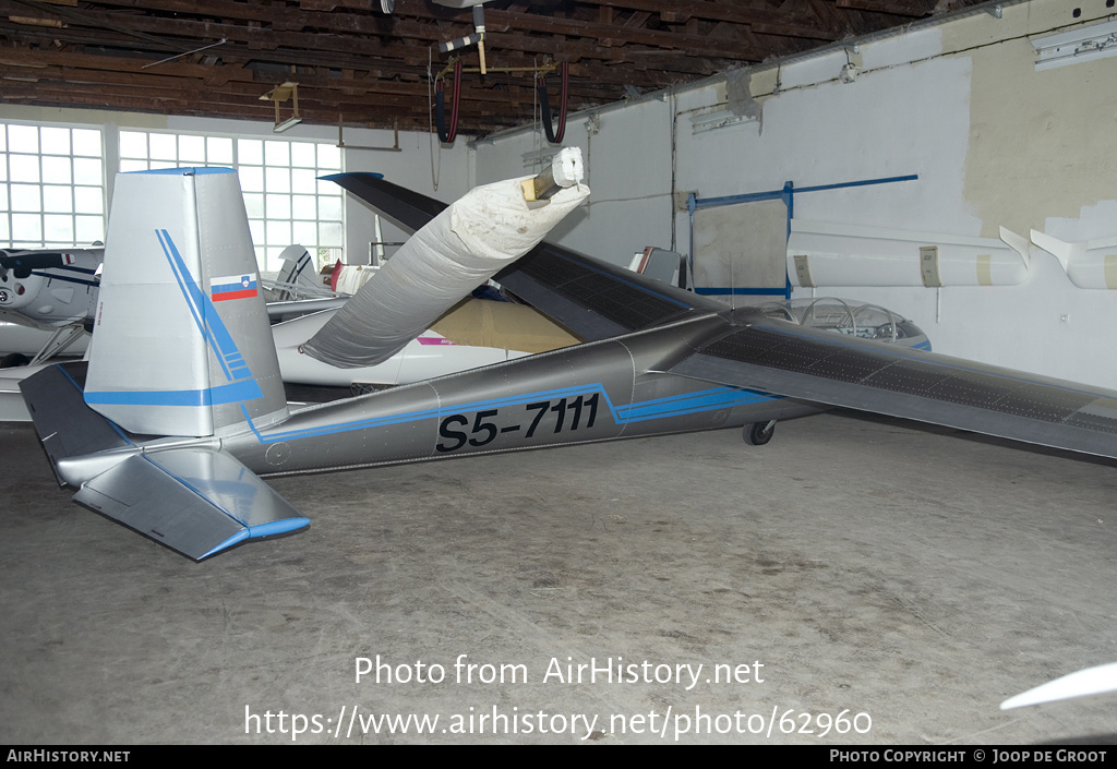 Aircraft Photo of S5-7111 | Let L-13 Blanik | AirHistory.net #62960