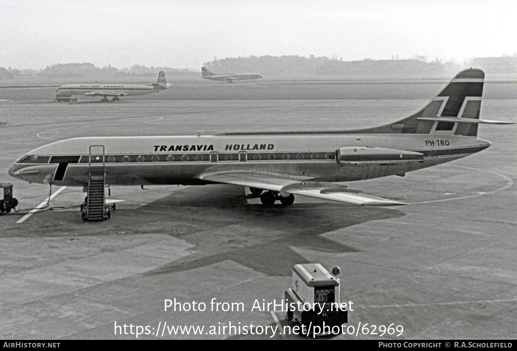 Aircraft Photo of PH-TRO | Sud SE-210 Caravelle III | Transavia Holland | AirHistory.net #62969