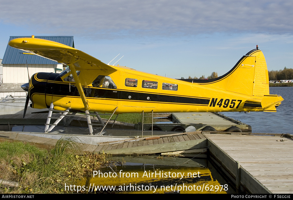 Aircraft Photo of N4957 | De Havilland Canada DHC-2 Beaver Mk1 | AirHistory.net #62978