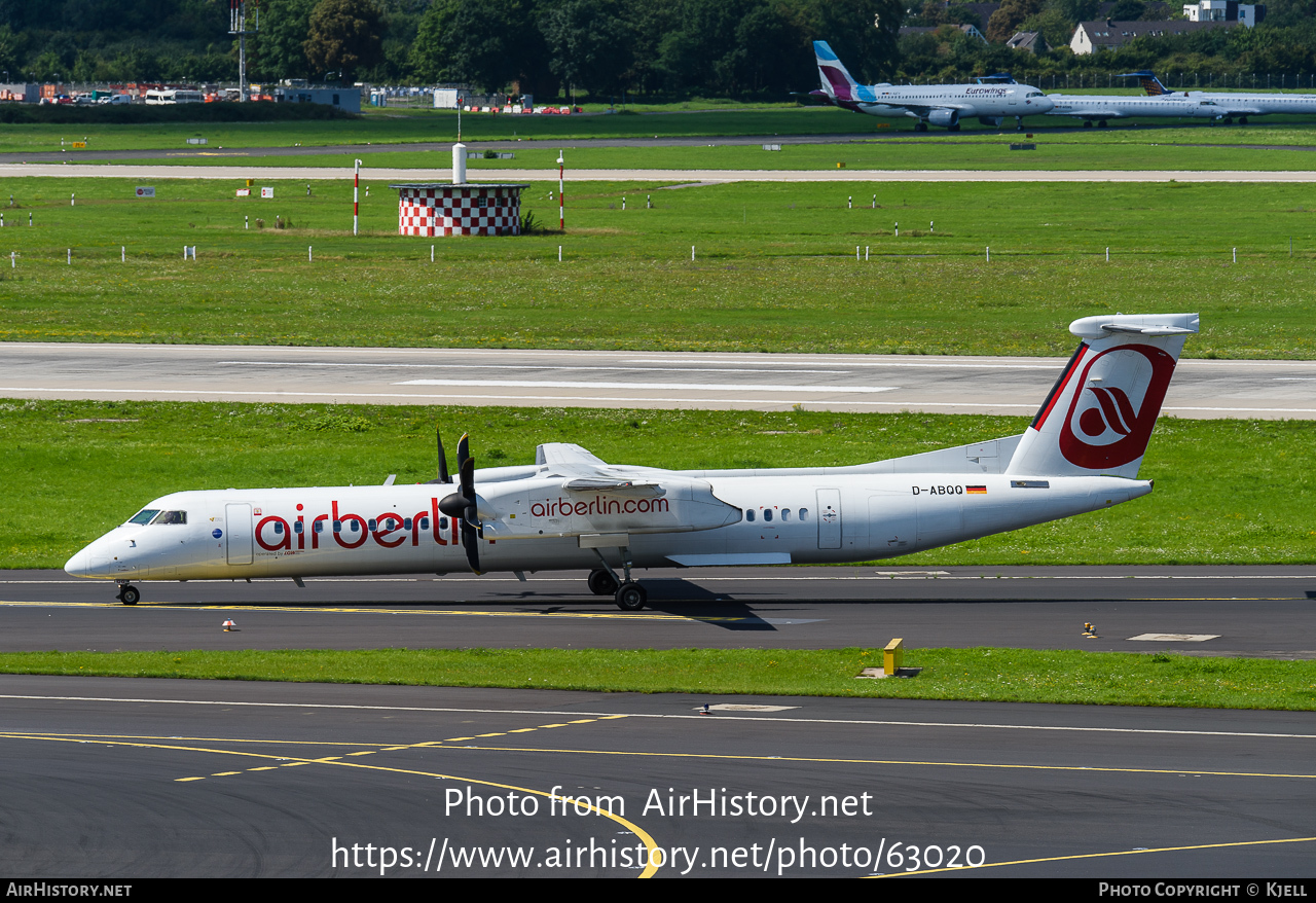 Aircraft Photo of D-ABQQ | Bombardier DHC-8-402 Dash 8 | Air Berlin | AirHistory.net #63020