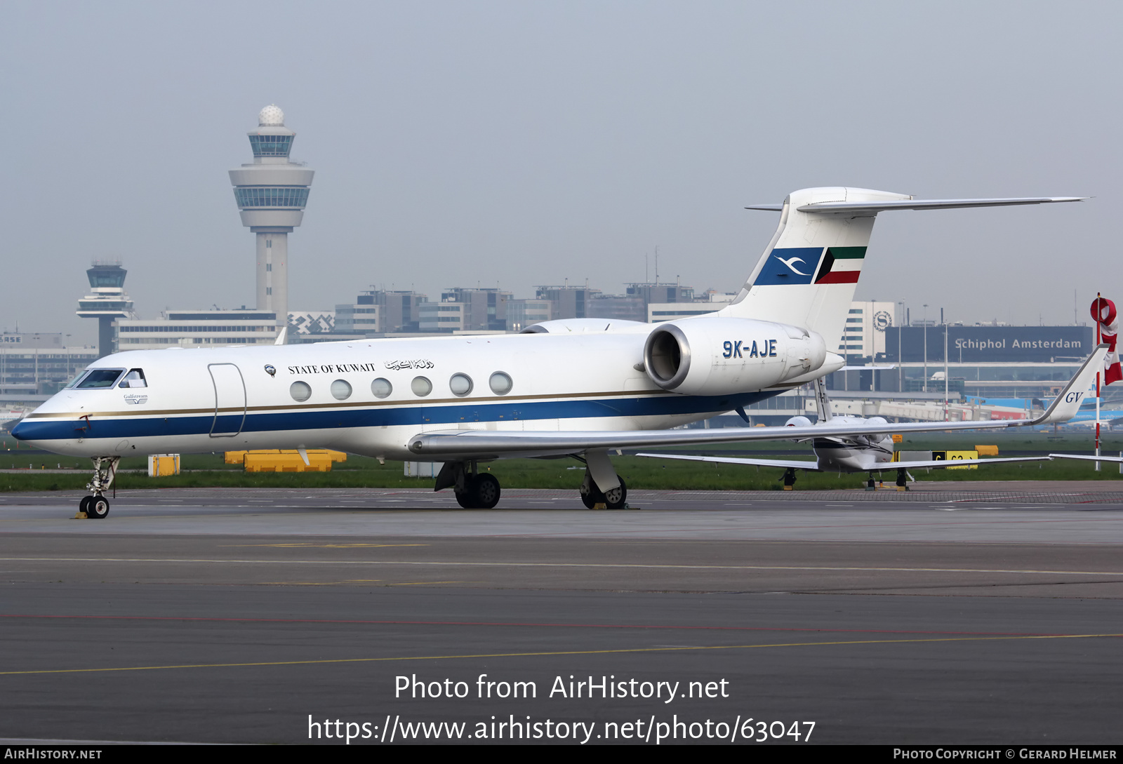 Aircraft Photo of 9K-AJE | Gulfstream Aerospace G-V Gulfstream V | State of Kuwait | AirHistory.net #63047