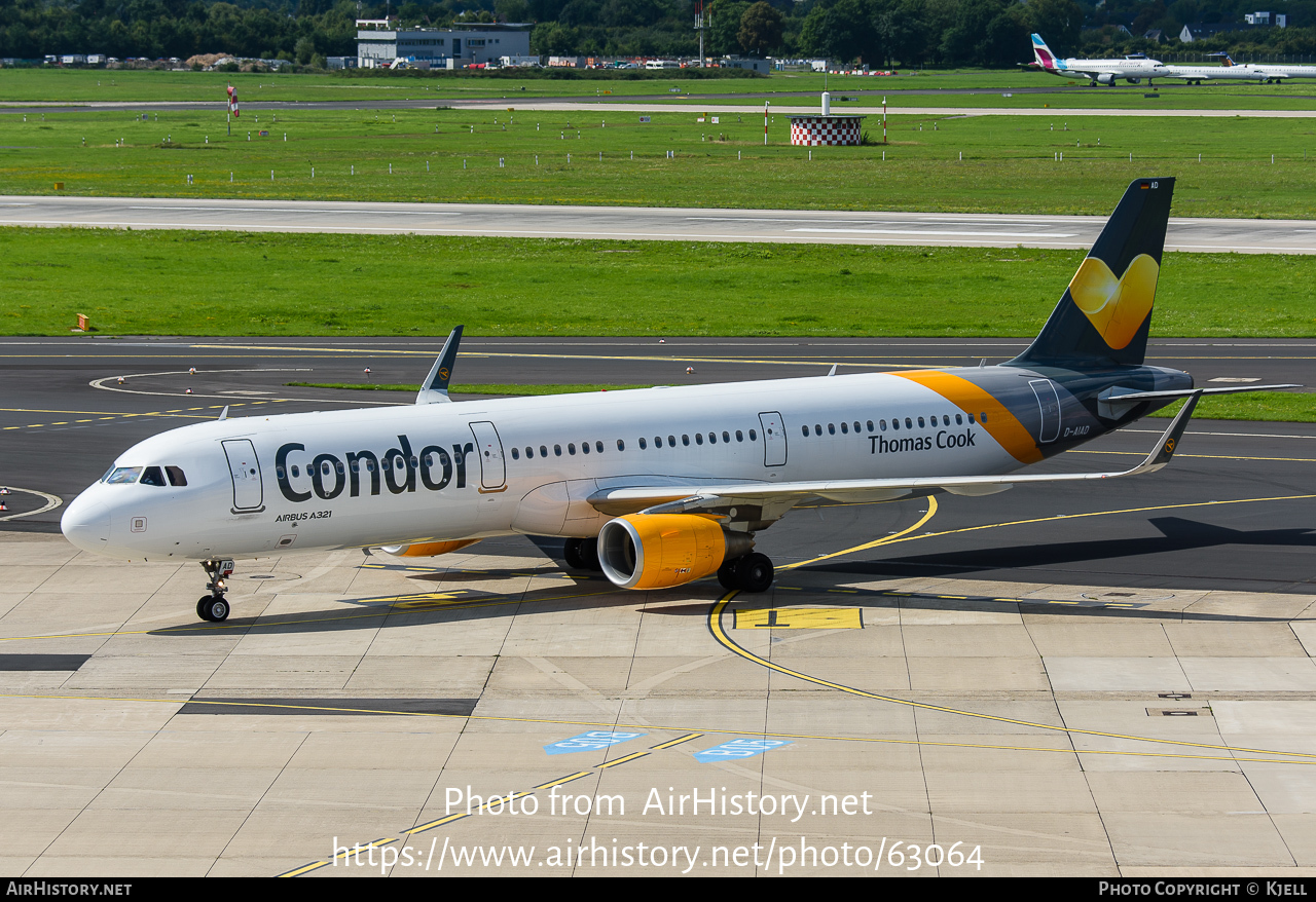 Aircraft Photo of D-AIAD | Airbus A321-211 | Condor Flugdienst | AirHistory.net #63064