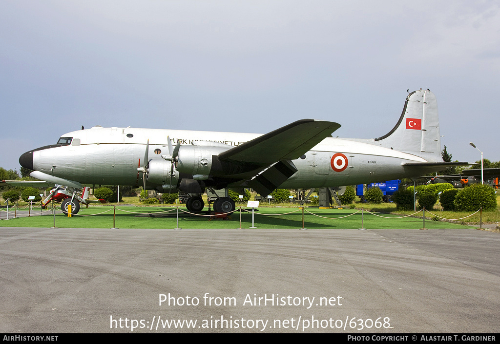 Aircraft Photo of ETI-683 | Douglas C-54D Skymaster | Turkey - Air Force | AirHistory.net #63068