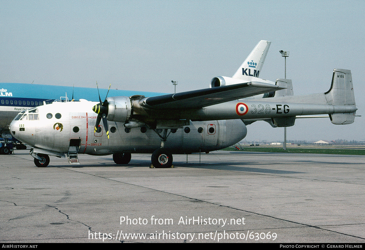 Aircraft Photo of 155 | Nord 2501 SNB Noratlas | France - Air Force | AirHistory.net #63069