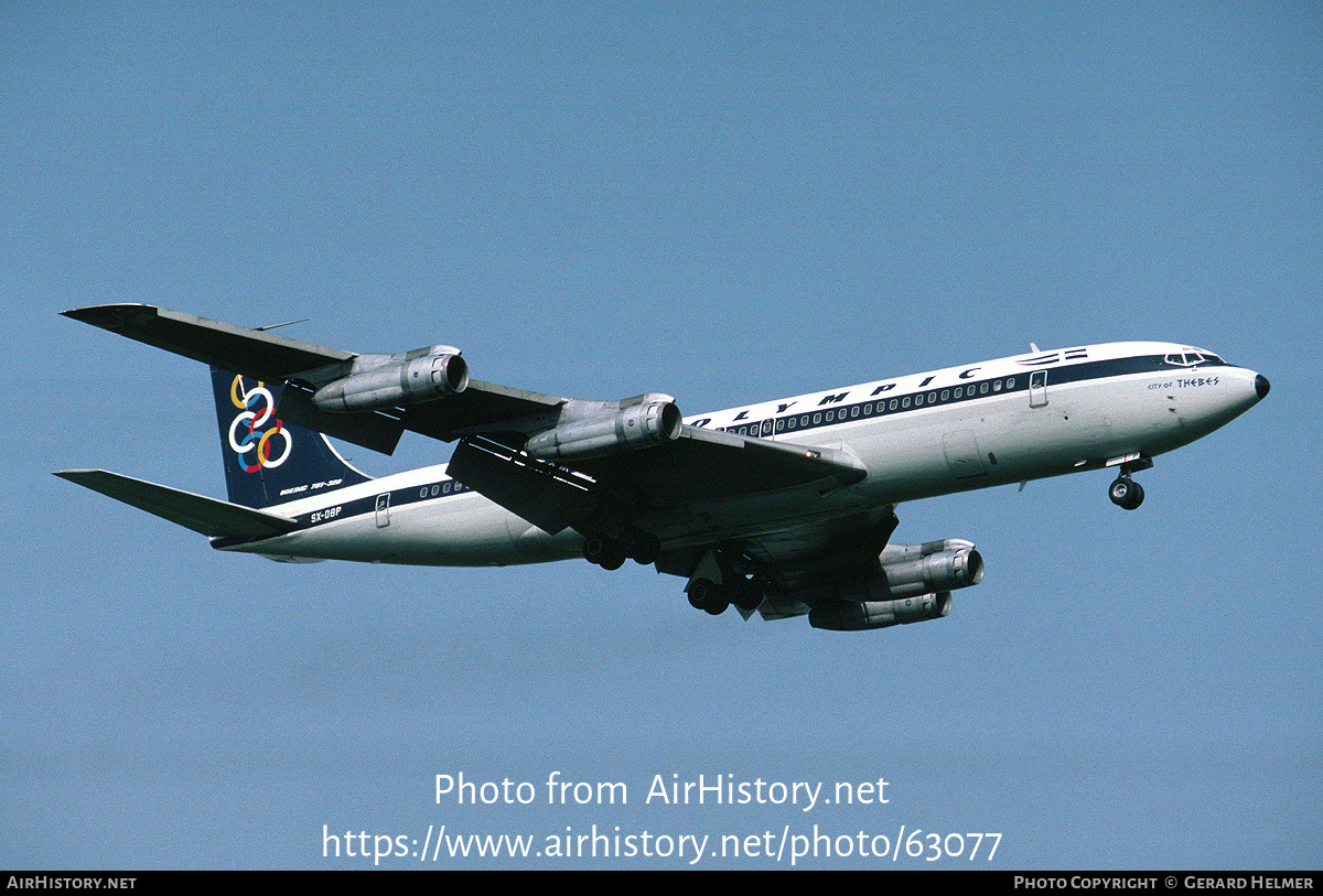 Aircraft Photo of SX-DBP | Boeing 707-351C | Olympic | AirHistory.net #63077