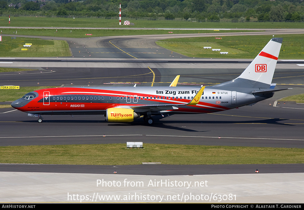 Aircraft Photo of D-ATUC | Boeing 737-8K5 | TUIfly | AirHistory.net #63081