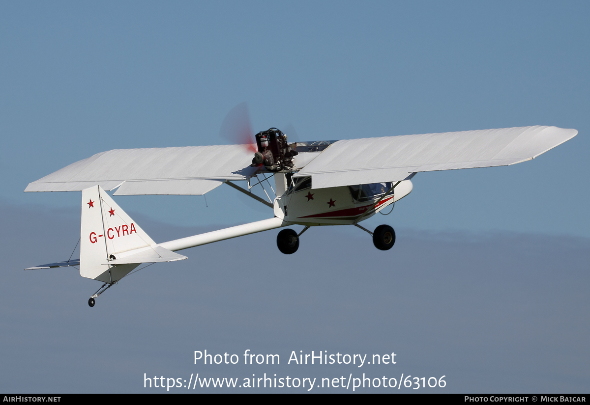 Aircraft Photo of G-CYRA | Kolb Twinstar MK-3 (Modified) | AirHistory.net #63106