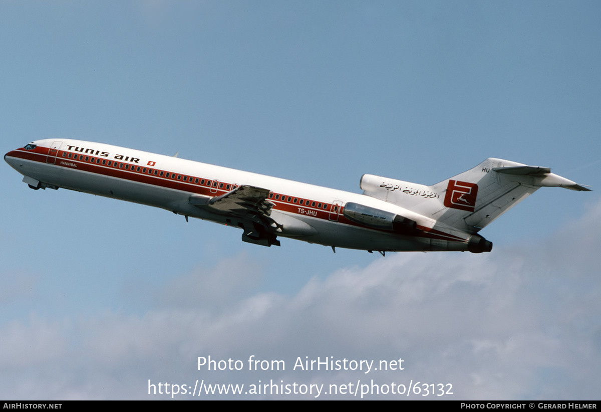 Aircraft Photo of TS-JHU | Boeing 727-2H3/Adv | Tunis Air | AirHistory.net #63132