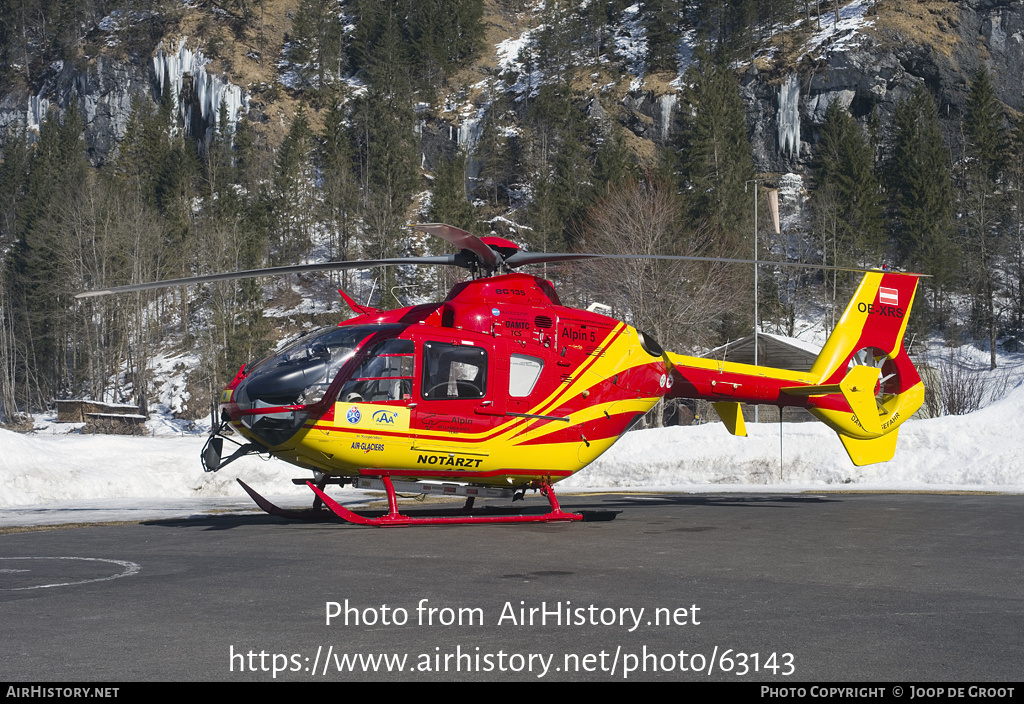 Aircraft Photo of OE-XRS | Eurocopter EC-135T-1 | Air Glaciers | AirHistory.net #63143