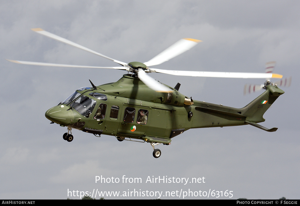 Aircraft Photo of 275 | AgustaWestland AW-139 | Ireland - Air Force | AirHistory.net #63165