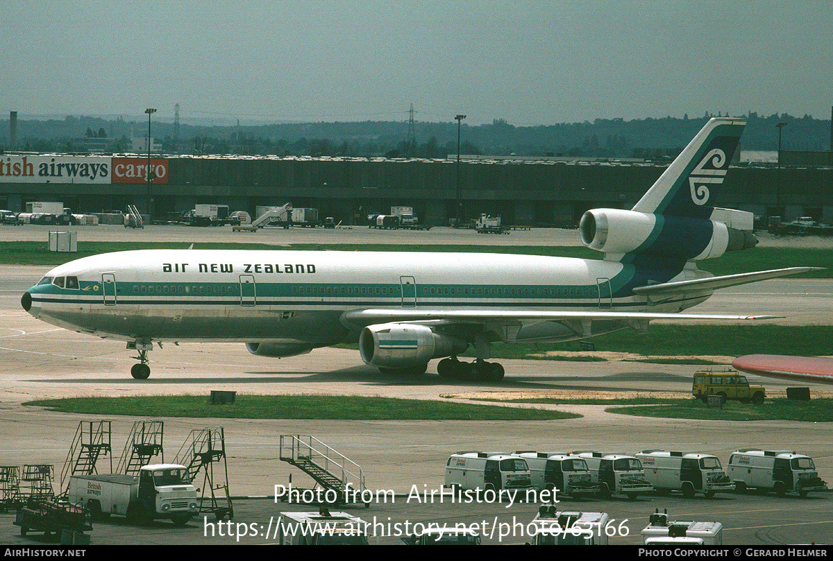 Aircraft Photo Of Zk Nzr Mcdonnell Douglas Dc 10 30 Air New Zealand