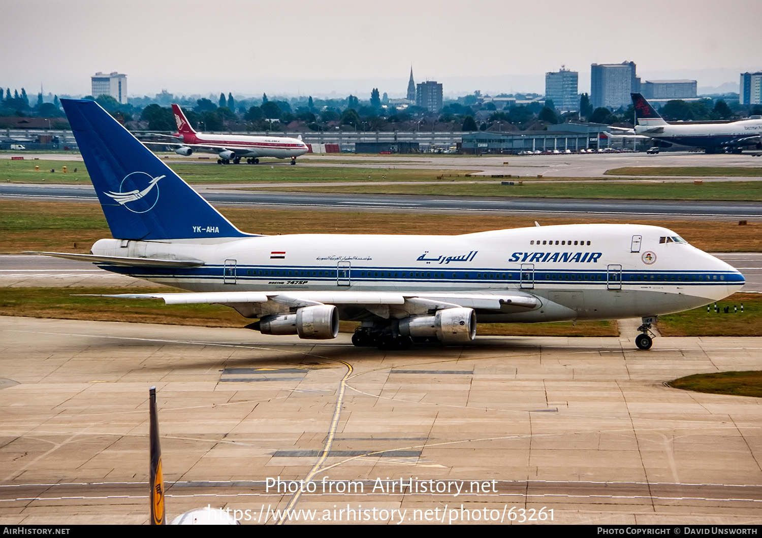 Aircraft Photo of YK-AHA | Boeing 747SP-94 | Syrian Air - Syrian Arab Airlines | AirHistory.net #63261