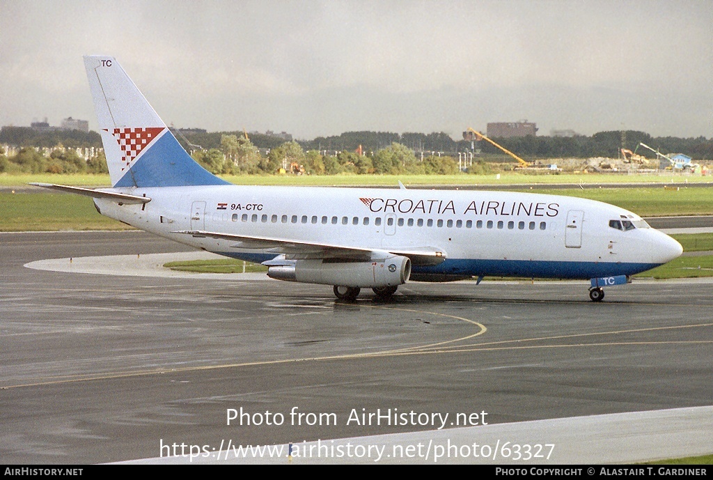 Aircraft Photo of 9A-CTC | Boeing 737-230/Adv | Croatia Airlines | AirHistory.net #63327