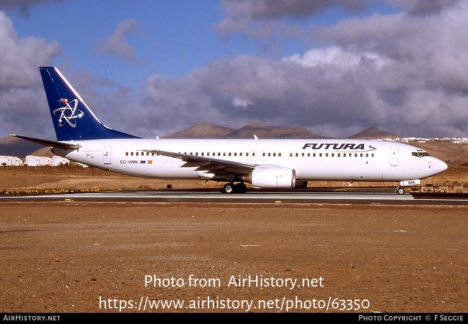 Aircraft Photo of EC-HMK | Boeing 737-86N | Futura International Airways | AirHistory.net #63350