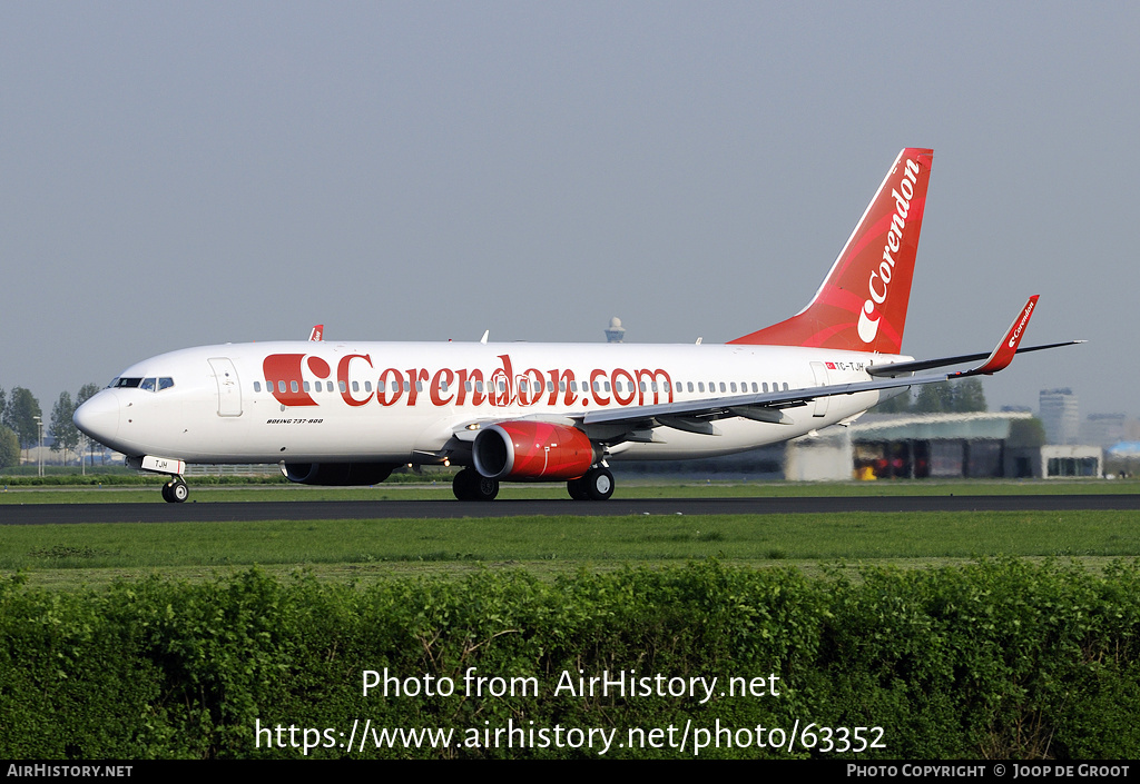 Aircraft Photo of TC-TJH | Boeing 737-86J | Corendon Airlines | AirHistory.net #63352