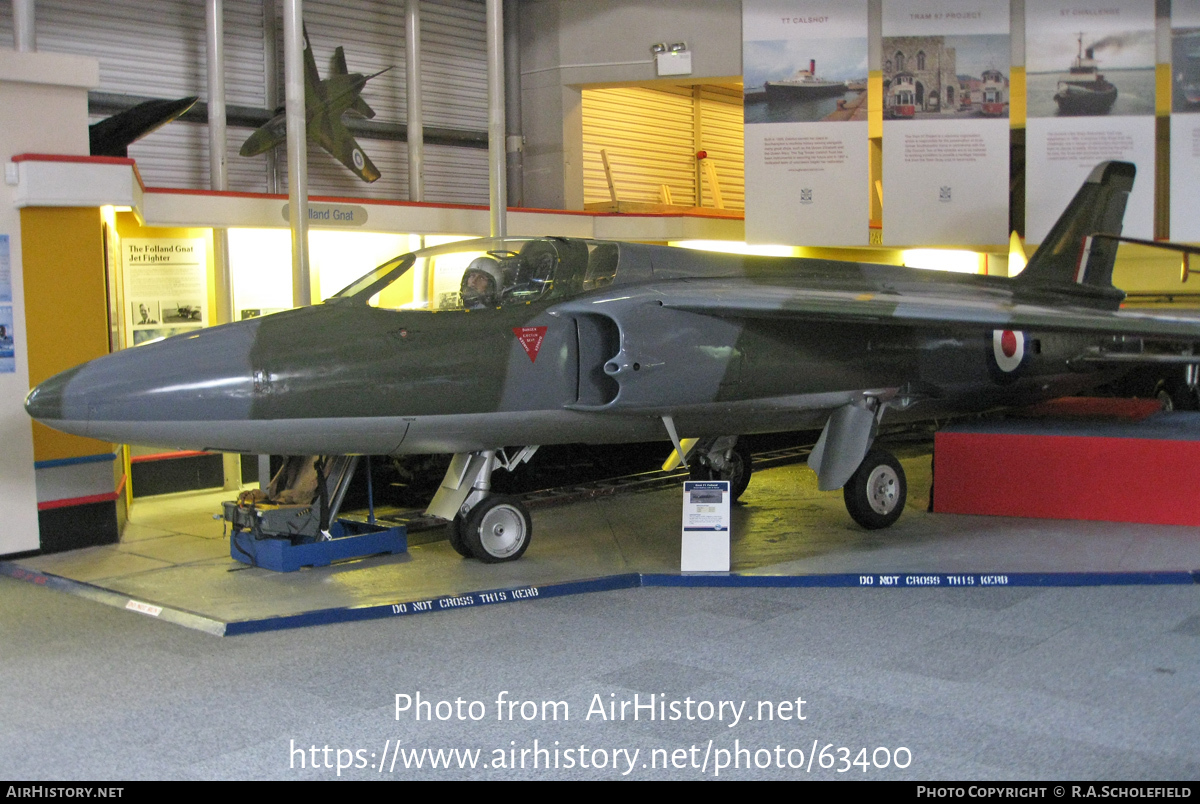 Aircraft Photo of XK740 | Folland Fo-141 Gnat F1 | UK - Air Force | AirHistory.net #63400