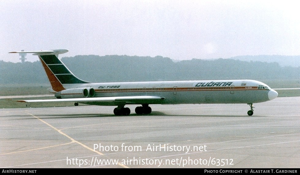 Aircraft Photo of CU-T1282 | Ilyushin Il-62M | Cubana | AirHistory.net #63512