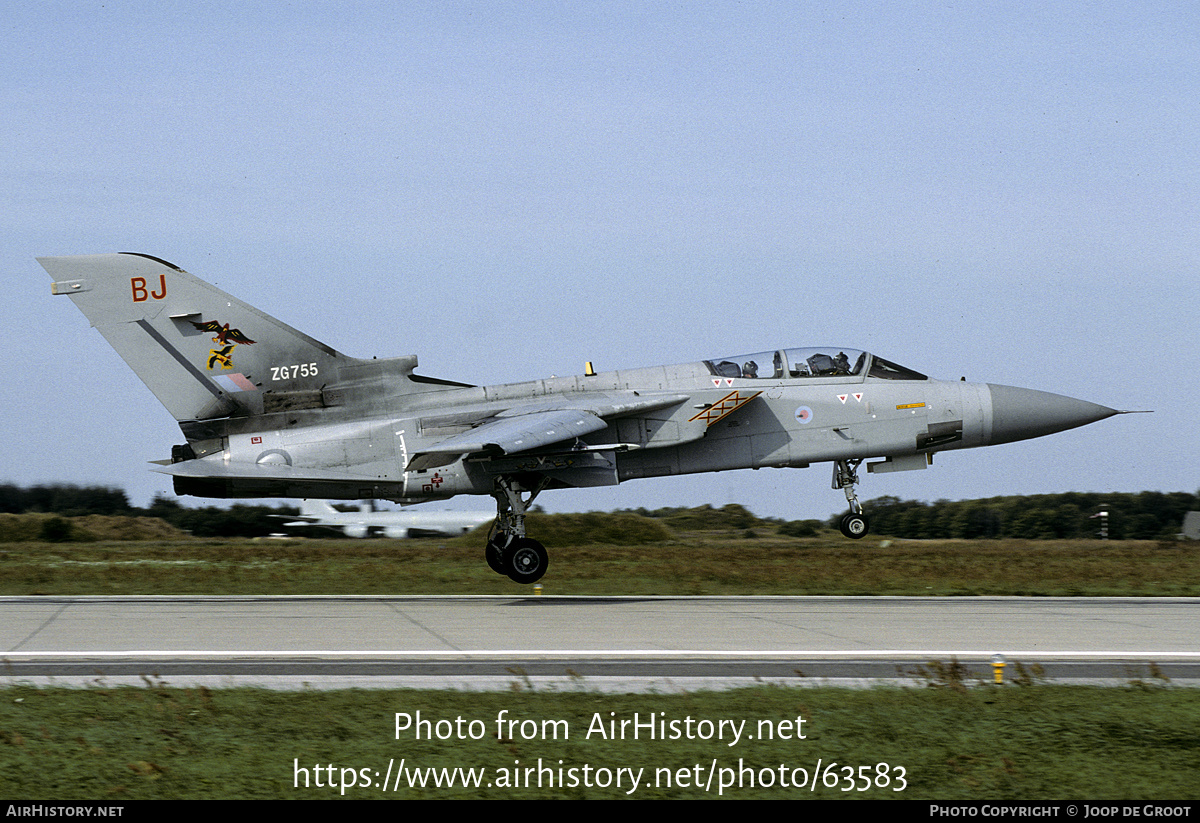 Aircraft Photo of ZG755 | Panavia Tornado F3 | UK - Air Force | AirHistory.net #63583