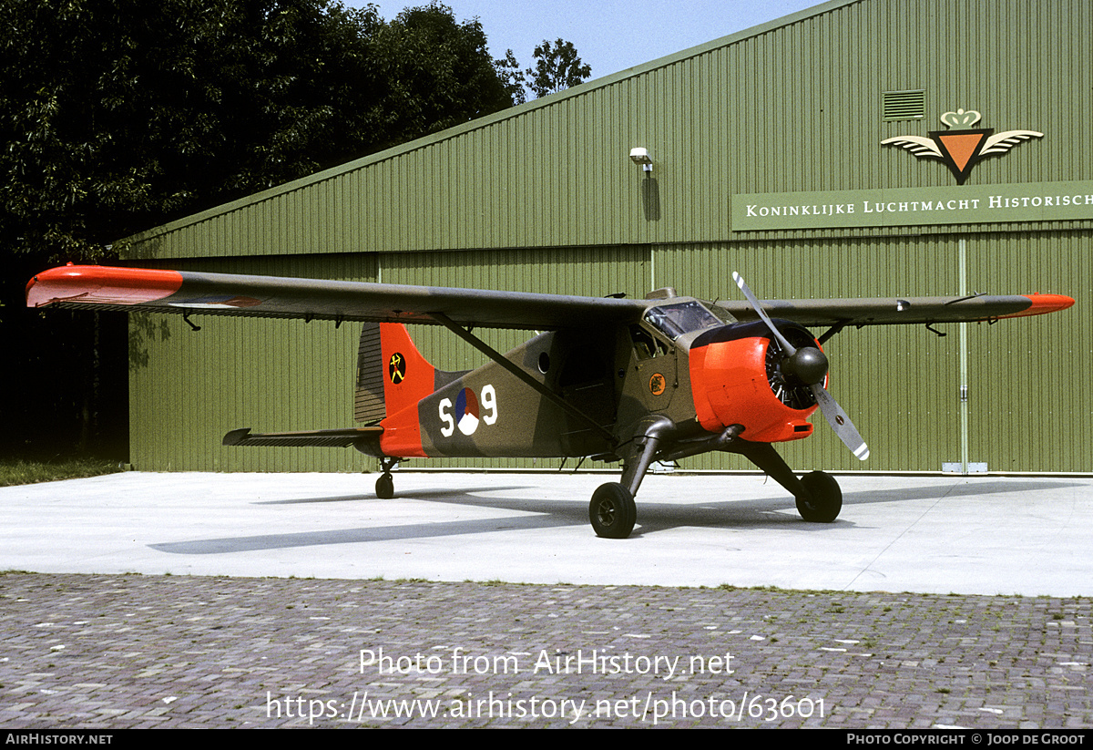 Aircraft Photo of PH-DHC / S-9 | De Havilland Canada DHC-2 Beaver Mk1 | Koninklijke Luchtmacht Historische Vlucht | Netherlands - Air Force | AirHistory.net #63601