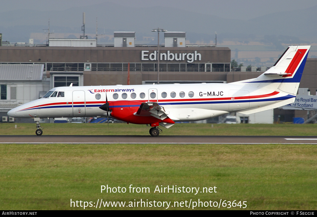 Aircraft Photo of G-MAJC | British Aerospace Jetstream 41 | Eastern Airways | AirHistory.net #63645