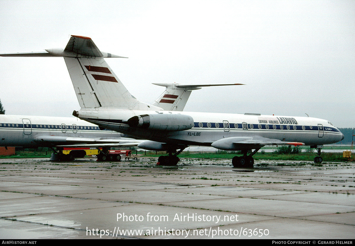 Aircraft Photo of YL-LBE | Tupolev Tu-134B-3 | Latavio - Latvian Airlines | AirHistory.net #63650