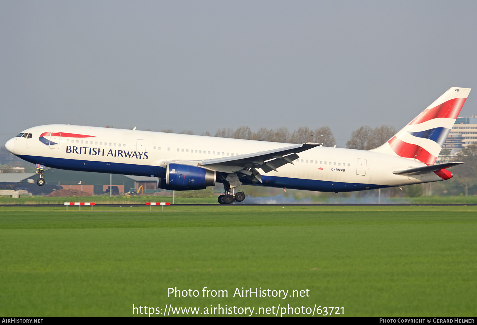 Aircraft Photo of G-BNWB | Boeing 767-336/ER | British Airways | AirHistory.net #63721