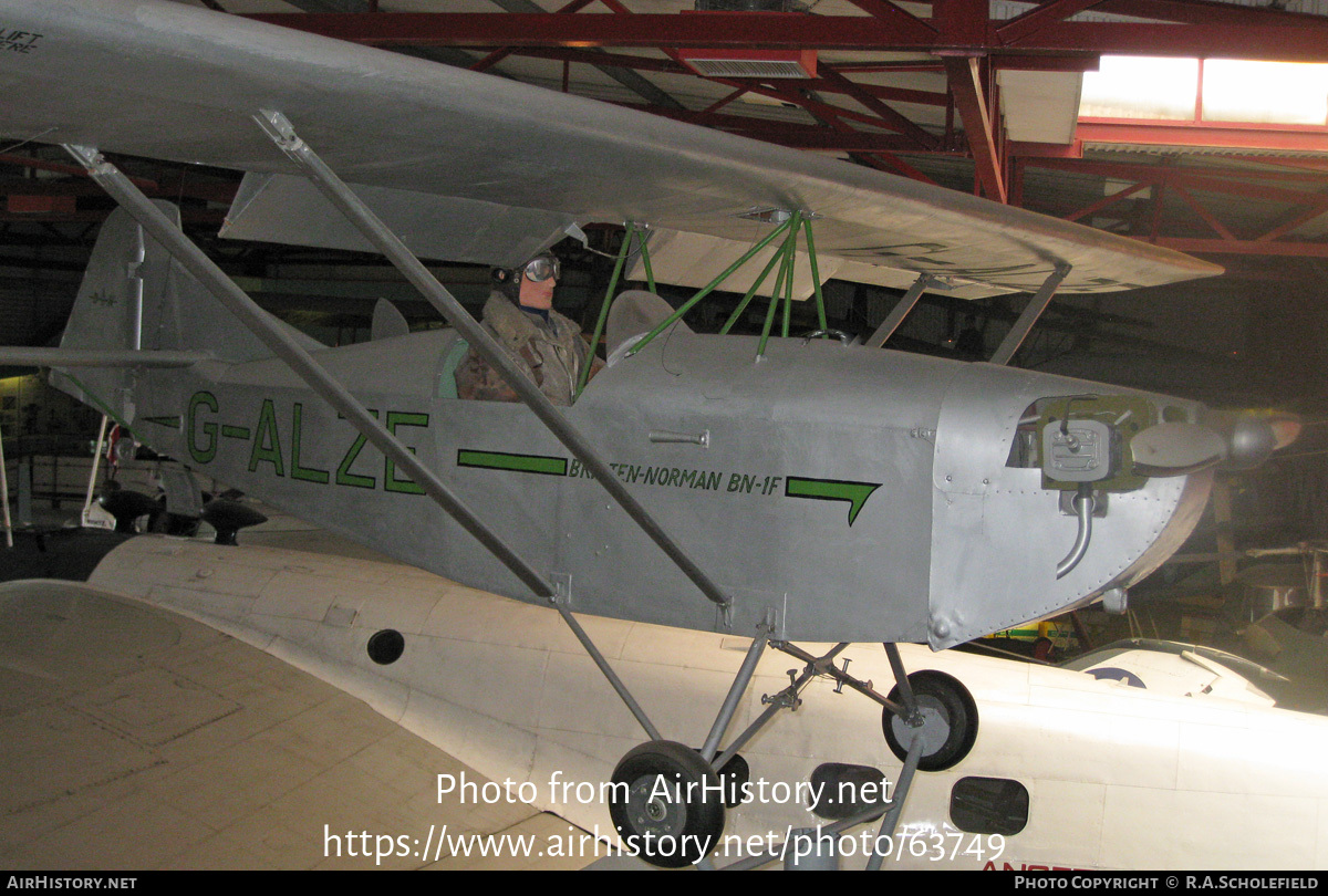 Aircraft Photo of G-ALZE | Britten-Norman BN-1F | AirHistory.net #63749