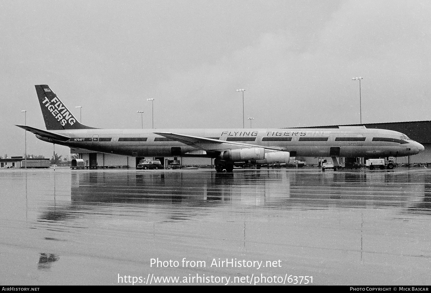 Aircraft Photo of N784FT | McDonnell Douglas DC-8-63AF | Flying Tigers | AirHistory.net #63751