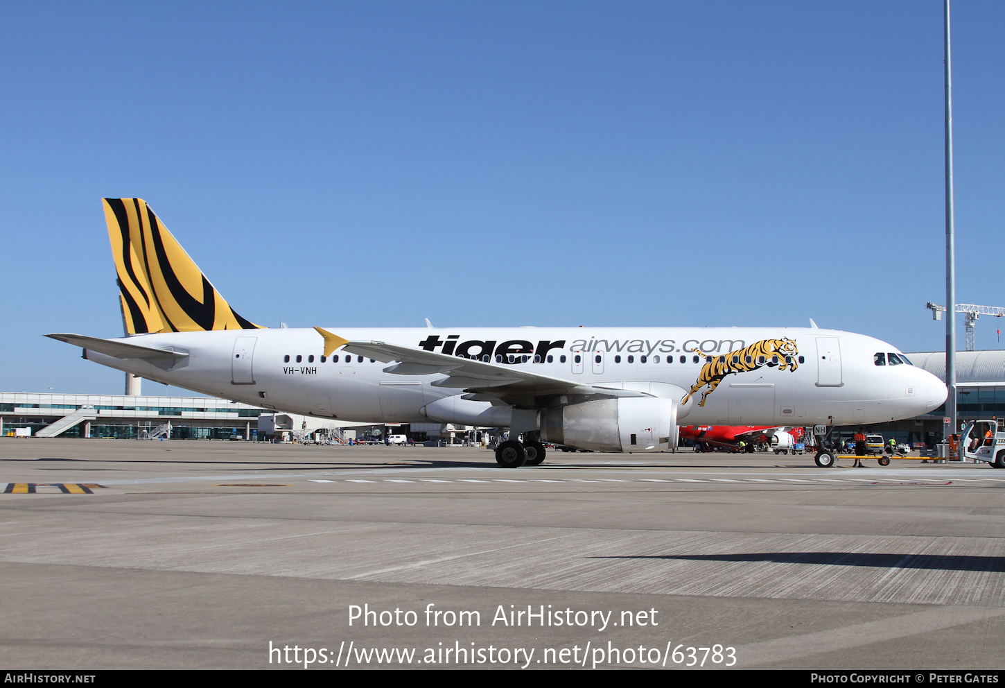 Aircraft Photo of VH-VNH | Airbus A320-232 | Tiger Airways | AirHistory.net #63783