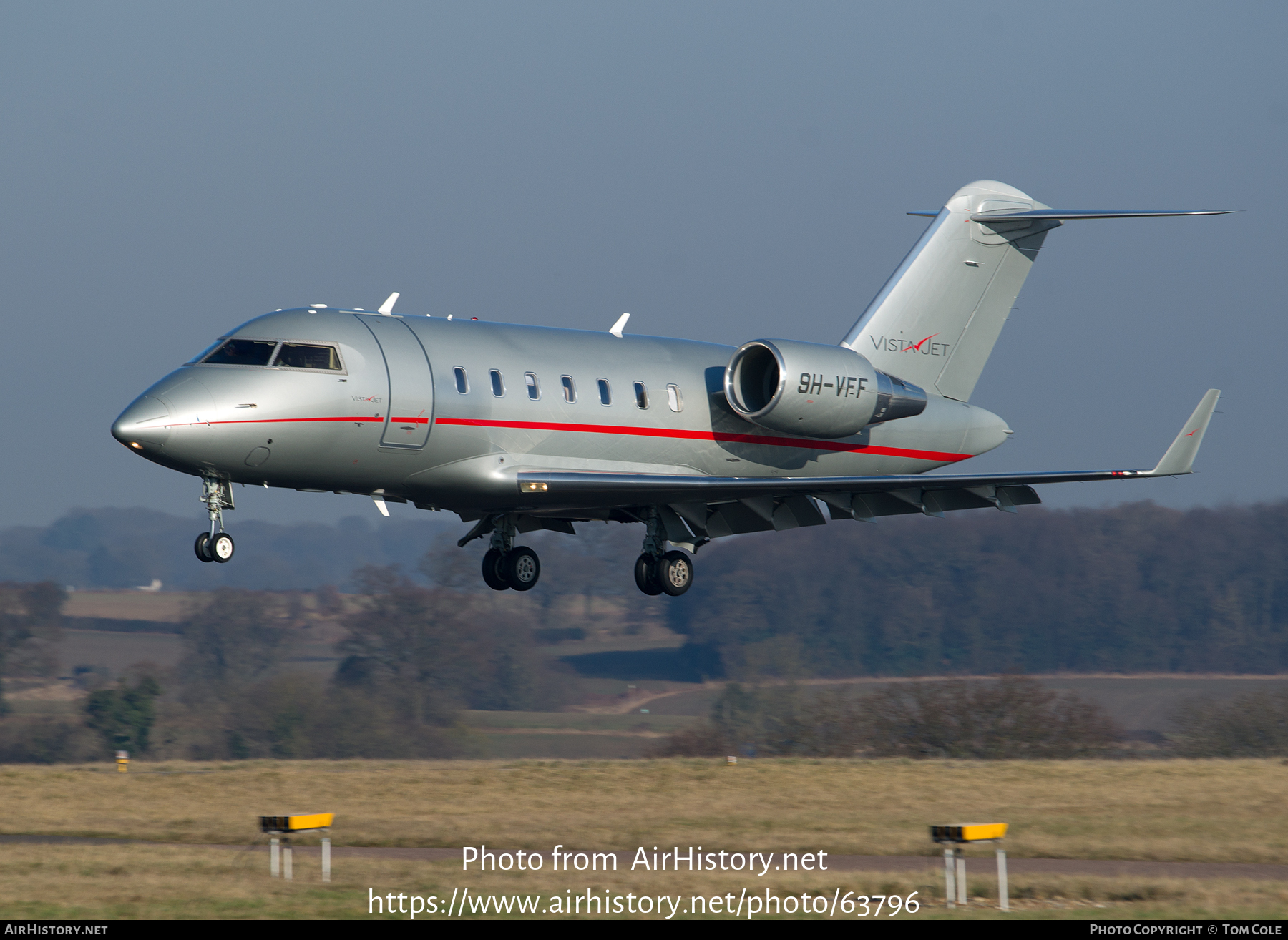 Aircraft Photo of 9H-VFF | Bombardier Challenger 605 (CL-600-2B16) | VistaJet | AirHistory.net #63796