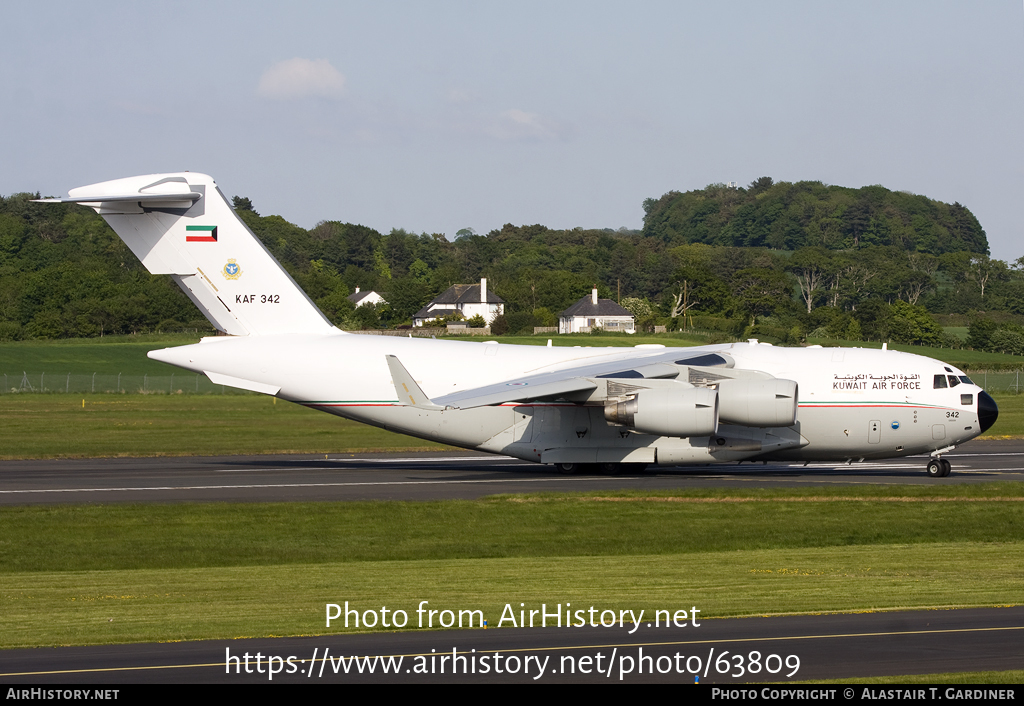 Aircraft Photo of KAF342 | Boeing C-17A Globemaster III | Kuwait - Air Force | AirHistory.net #63809