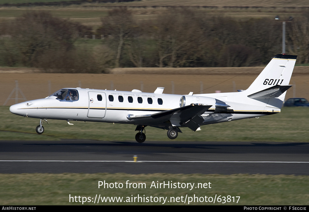 Aircraft Photo of 96-0111 / 60111 | Cessna UC-35A Citation Ultra (560) | USA - Army | AirHistory.net #63817