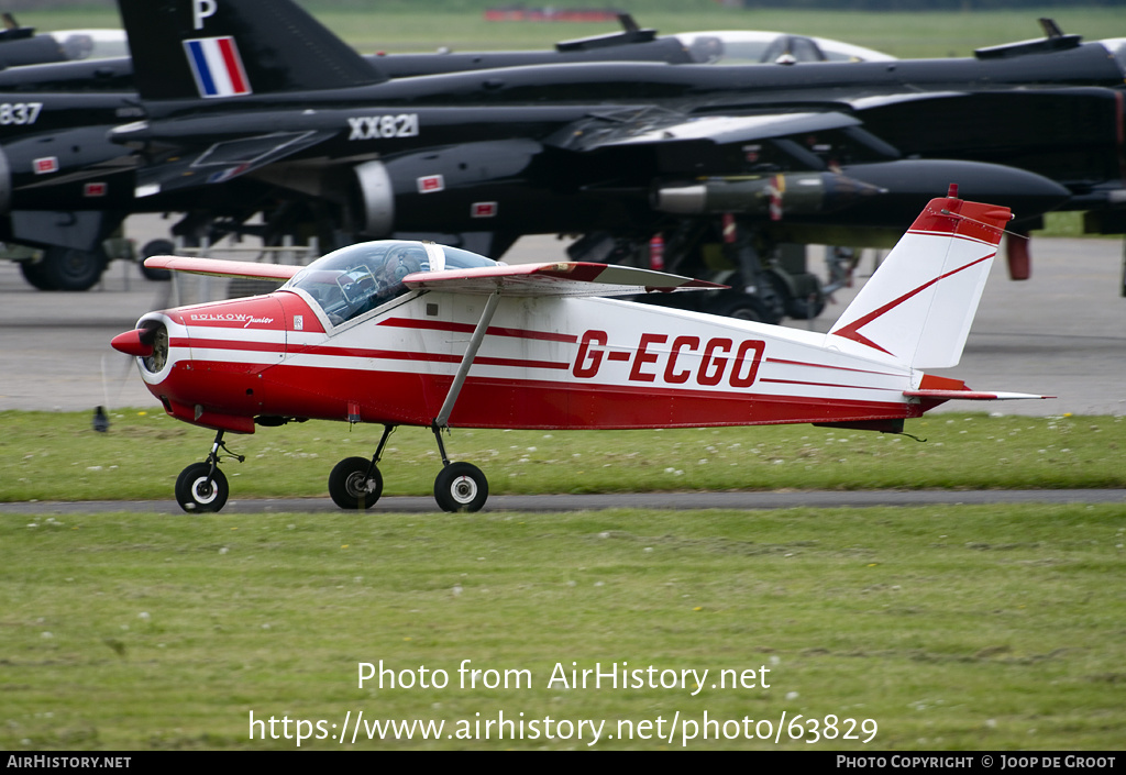 Aircraft Photo of G-ECGO | Bölkow Bo-208C Junior | AirHistory.net #63829