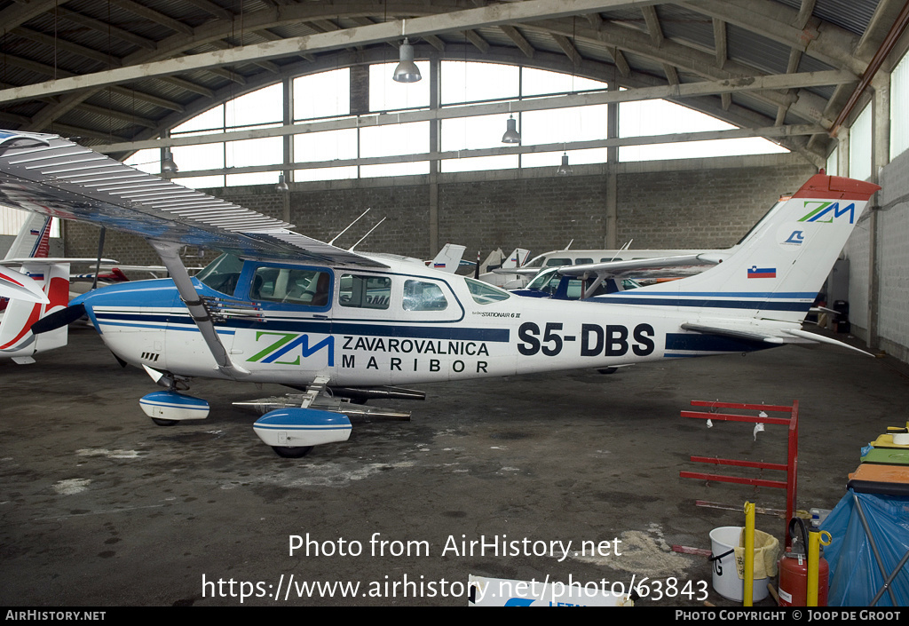 Aircraft Photo of S5-DBS | Cessna TU206G Turbo Stationair 6 | AirHistory.net #63843