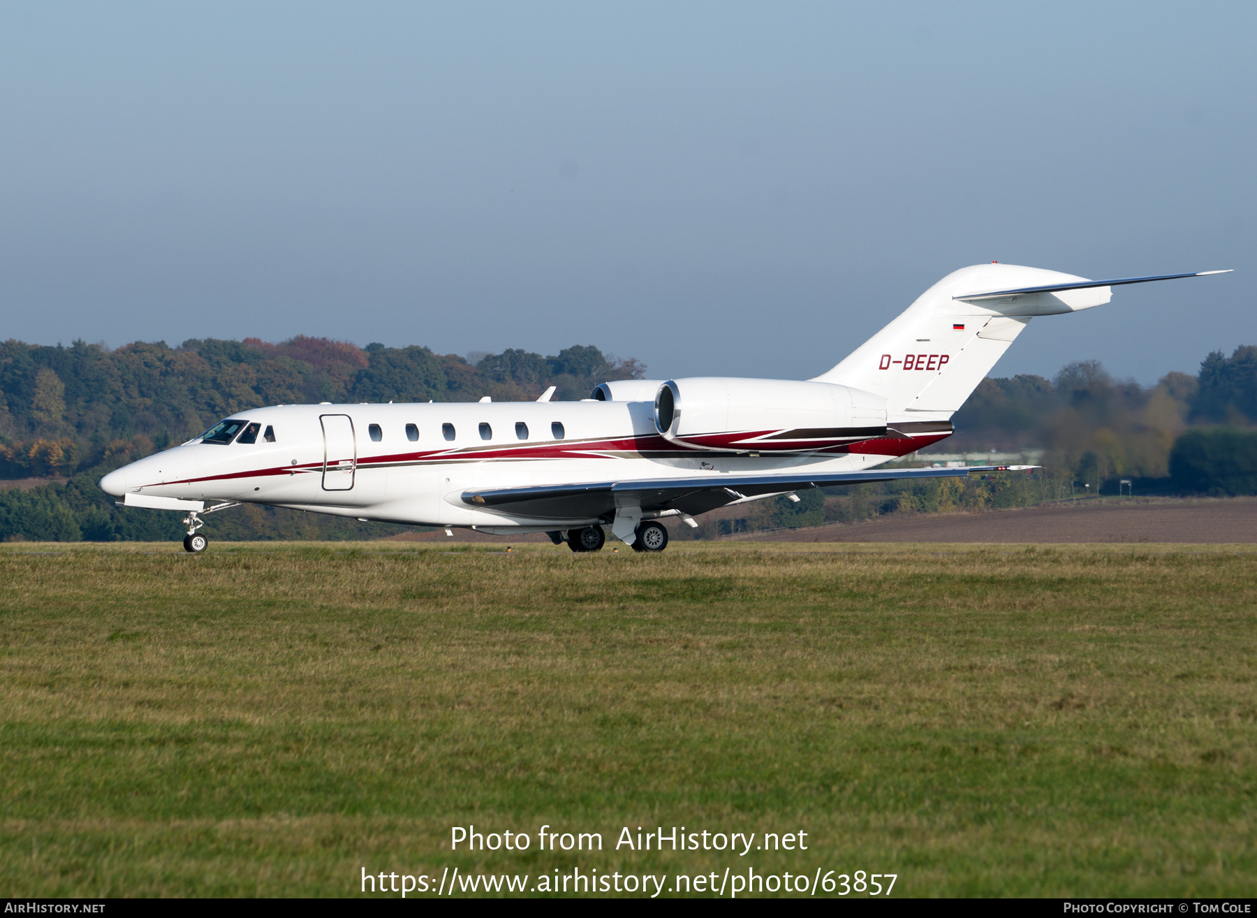 Aircraft Photo of D-BEEP | Cessna 750 Citation X | AirHistory.net #63857