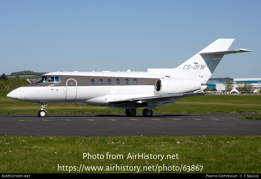 Aircraft Photo of CS-DFW | Raytheon Hawker 800XP | AirHistory.net #63867