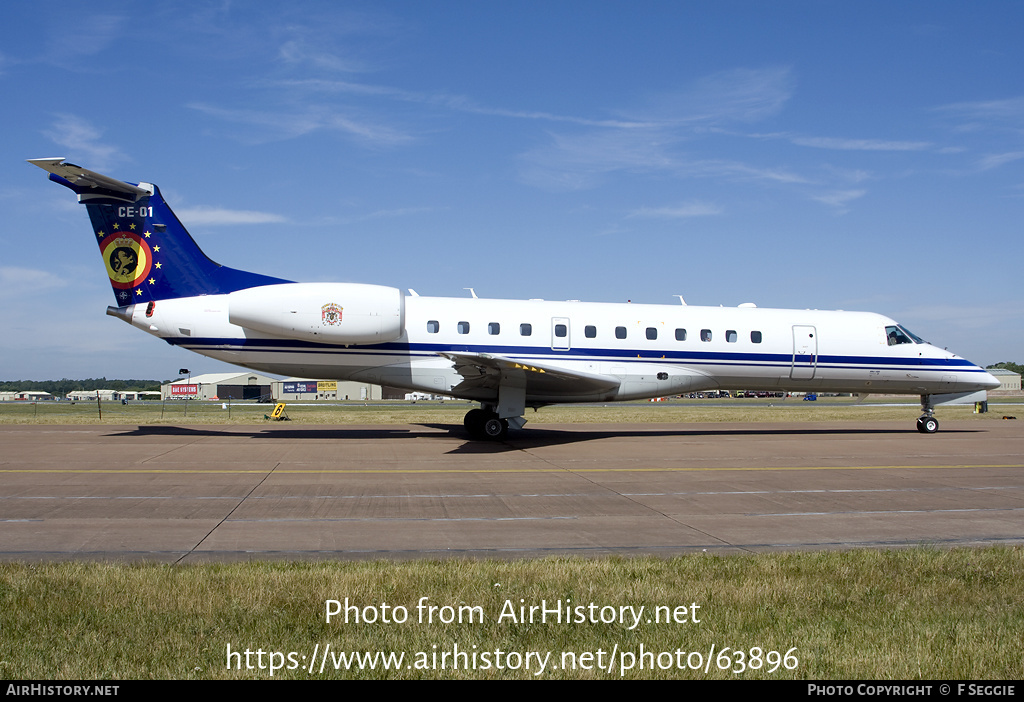 Aircraft Photo of CE-01 | Embraer ERJ-135LR (EMB-135LR) | Belgium - Air Force | AirHistory.net #63896