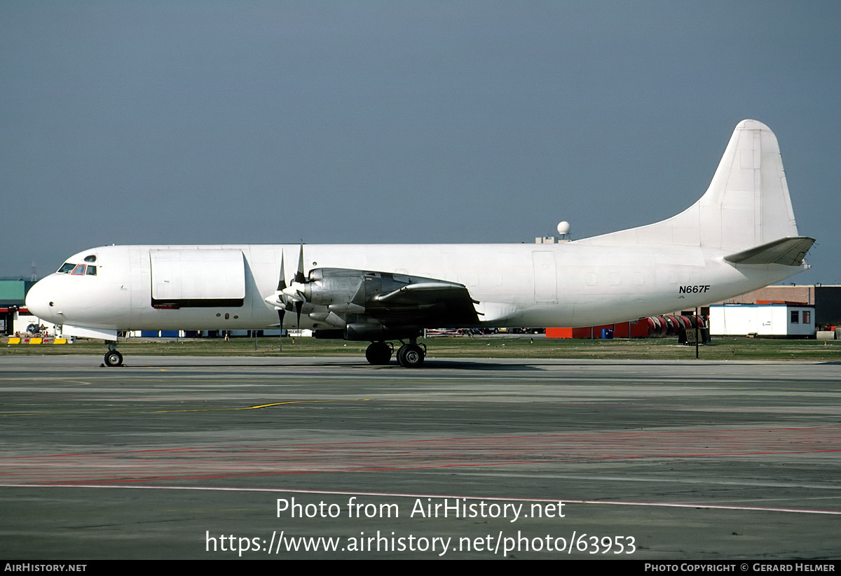 Aircraft Photo of N667F | Lockheed L-188C(F) Electra | AirHistory.net #63953