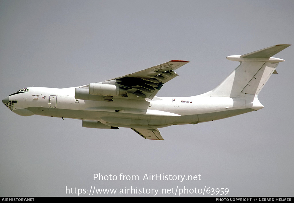 Aircraft Photo of ER-IBW | Ilyushin Il-76T | AirHistory.net #63959