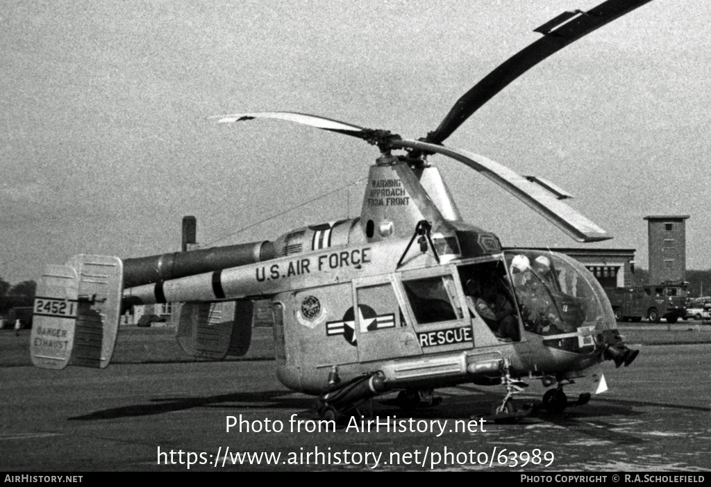 Aircraft Photo of 62-4521 / 24521 | Kaman HH-43B Huskie | USA - Air Force | AirHistory.net #63989